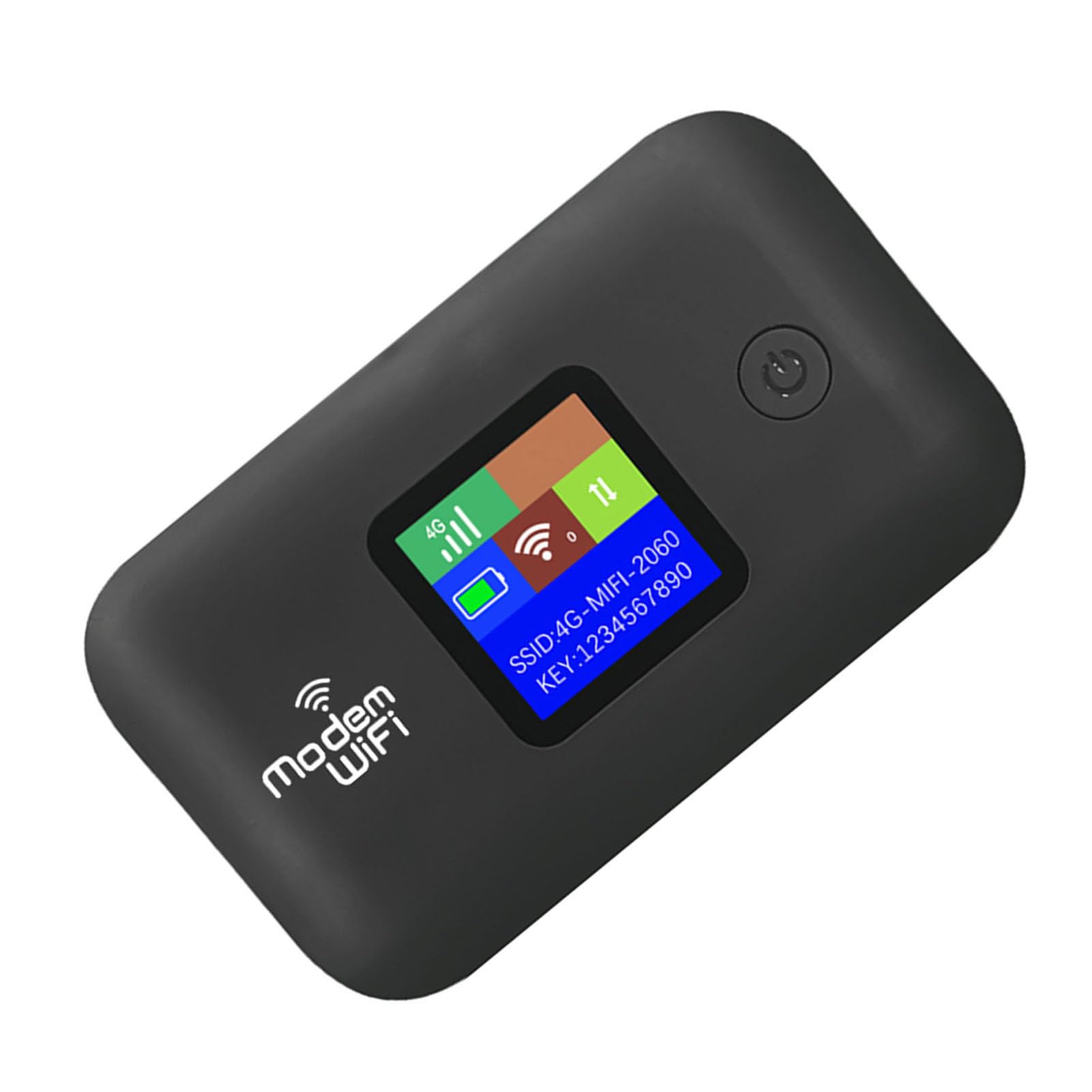 Punto di accesso WiFi Mobile 4G LTE da 300 Mbps, Router da Viaggio Portatili, Router Punto di Accesso Sbloccato con Slot per Scheda SIM fino a 10 Dispositivi per
