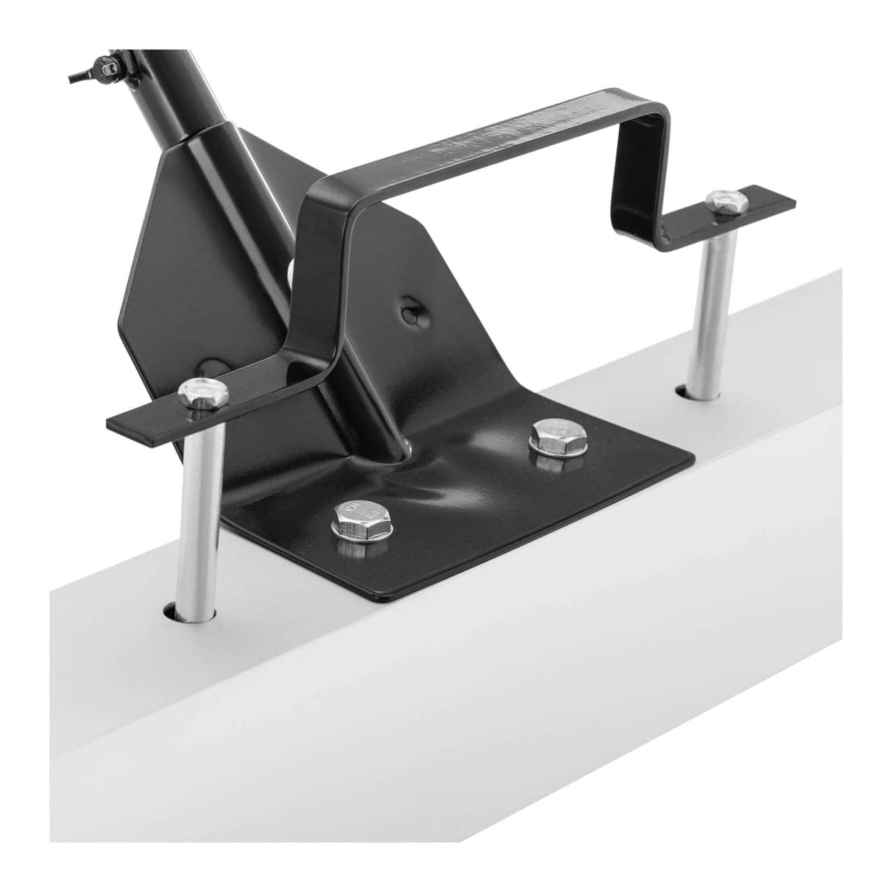 MSW Motor Technics Balai magnétique manche télescopique 73 - 100 cm 75 cm aimant en ferrite Blanc