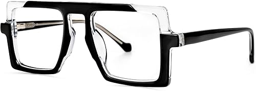 VOOGLAM Gafas de bloqueo de luz azul aviador, marco de gafas de moda para mujer, antifatiga ocular e ileno UV