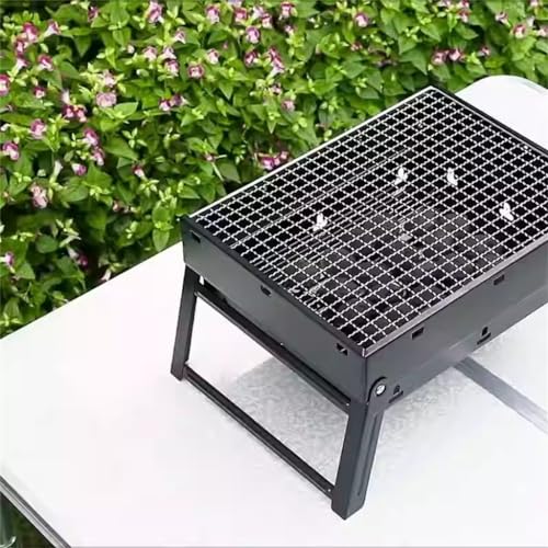 Barbacoa de carbón compacta que soluciona la falta de espacio 4