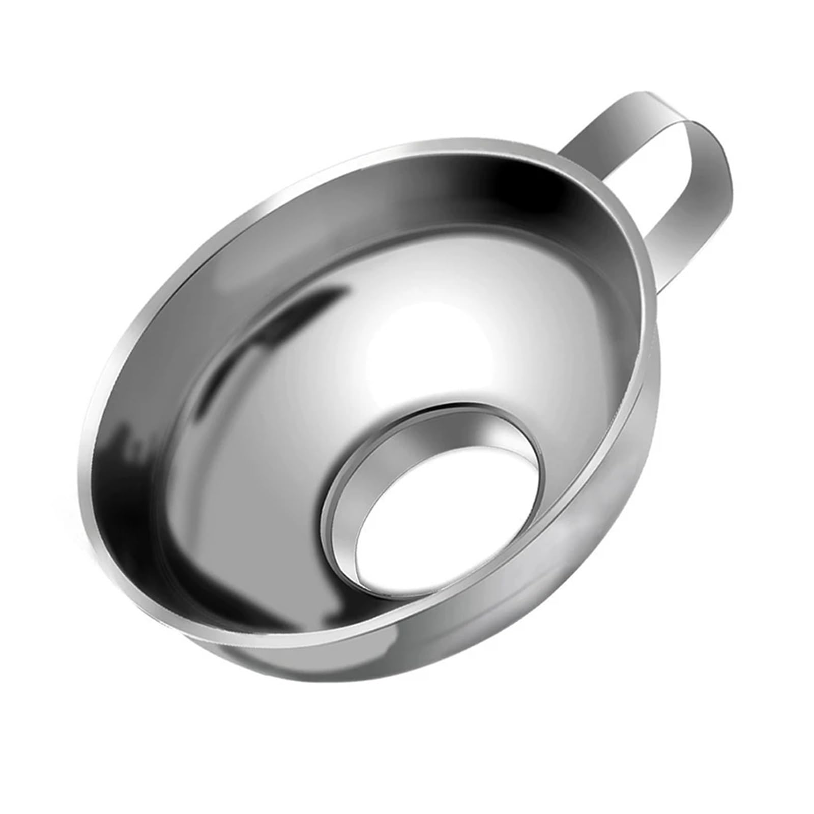 Funnels (hogar y Cocina) Embudo de enlatado de Acero Inoxidable, Embudo de Tarro de Boca Ancha con Mango for tarros de Boca Ancha y Regular, Embudo de Mermelada de Metal de Calidad alimentaria