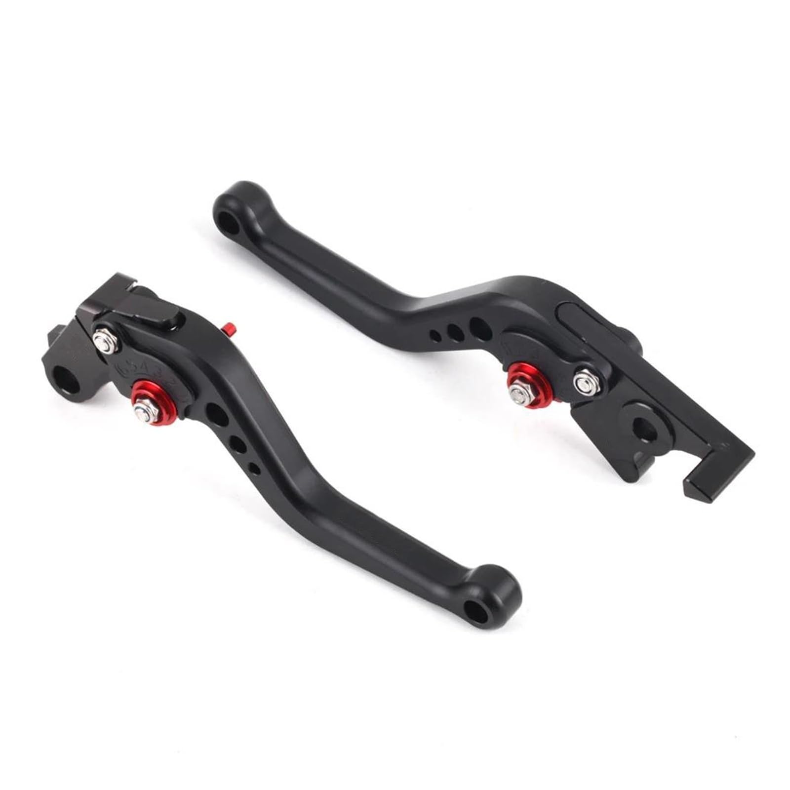 Rvevfbkbal Black Motorcycle Handles Brake Clutch Levers Adjustable Control For Grom 125 Msx125 Msx125sf 2013-2024(Black)