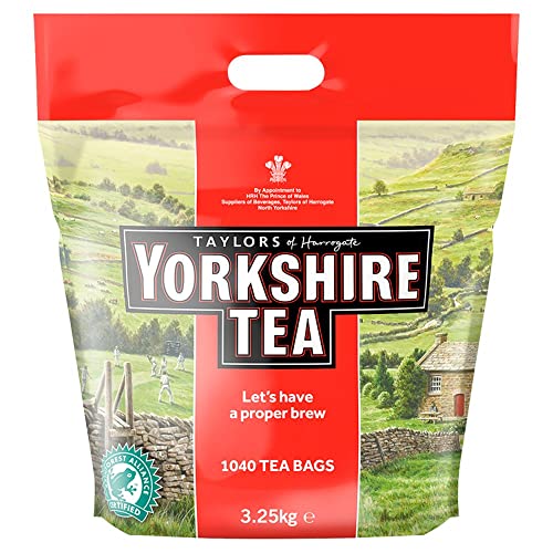 Yorkshire Tea 1040 Bolsas de té 3.25kg Cover