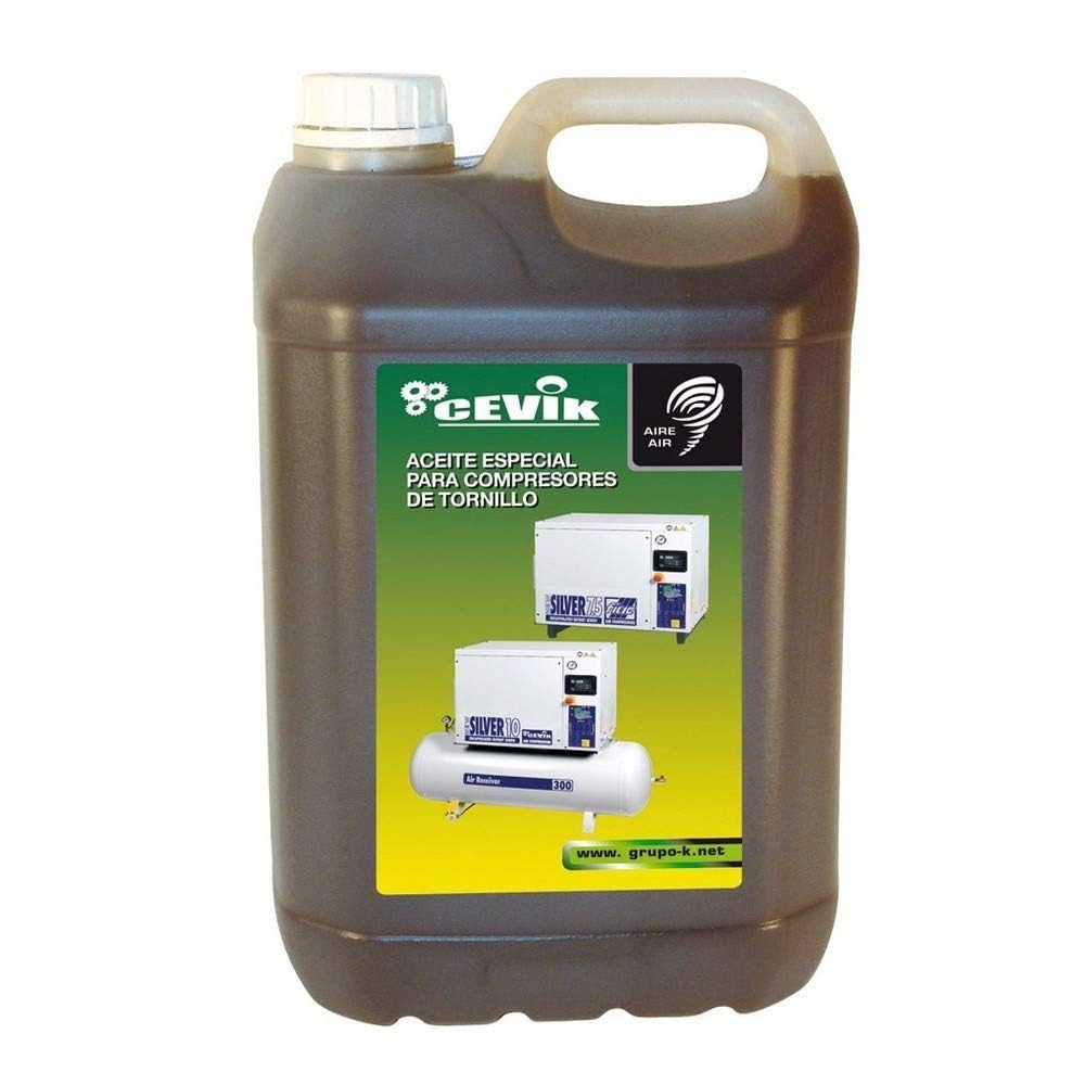 Cevik - Ca-aceite5lcp46 - monoblocco speciale per compressori a vite portatili (5 lt ..)