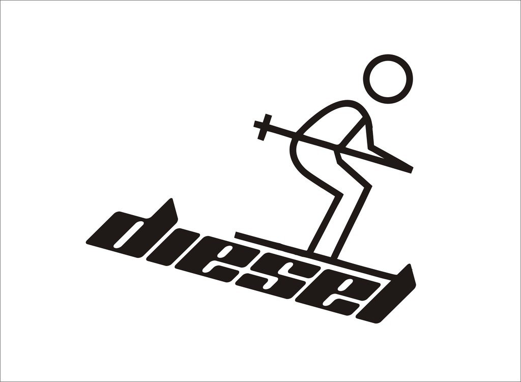 isee360 Vinyl Sketing Diesel Windows, Sides, Hood, Bumper Car Sticker-picture-21