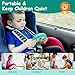 Fullware Rotating Puzzle for Kids 3 4 5 6 7 8 Year Old, 4 Puzzles in 1, Toddlers Travel, Car, Airplane, Road Trip Activities, Fine Motor Skills, Fidget, Gift for Boys & Girls Ages 3+(Animals