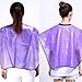 NentMent 2 Pack Waterproof Hair Dye Cape Portable Short Comb-Out Capes Hair Cutting Cape Haircut Apron Styling Cape Makeup Bib for Stylist Artist Hairdressing Hair Coloring Kit Bleach Beauty Salon