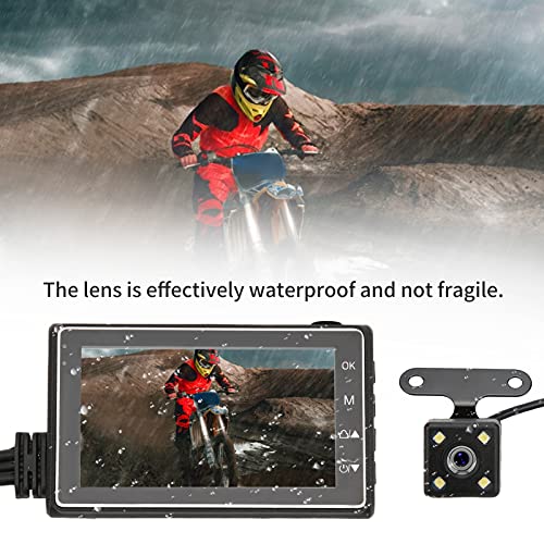 Cámara DVR para moto delantera y trasera 1080P: seguridad y protección vial 2