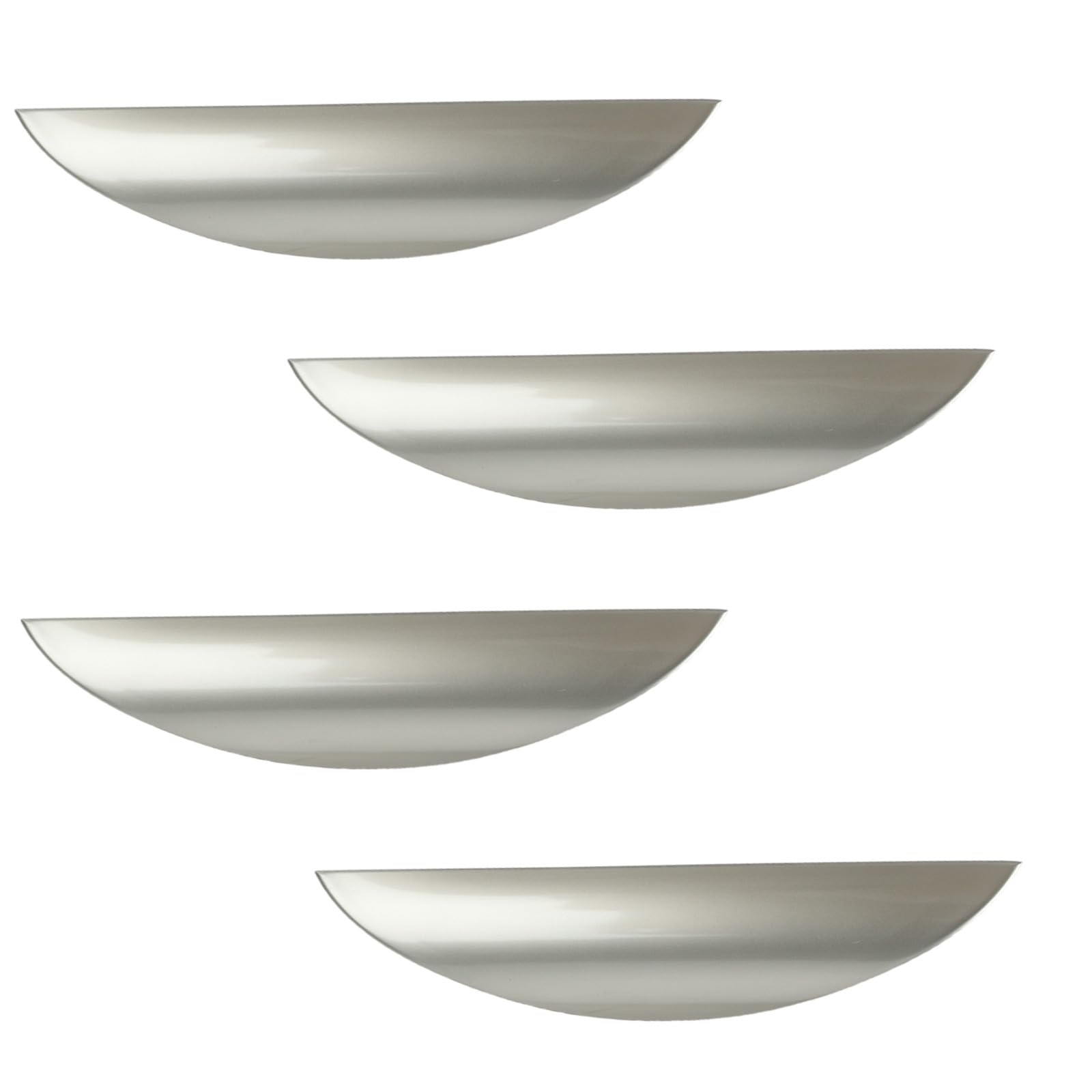 Modern Light Brushed Cabinet Pulls, Furniture Hardware Collection, Cabinet Handles, Drawer Pulls, Door Pulls, Kitchen Cupboard Handle, Pack of 4(Silver,L-4PCS)