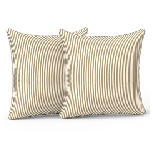 Fluffy Outdoor Throw Pillows Set