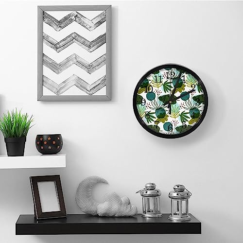 Horloge murale quartz silencieuse sans tic-tac à piles - 6