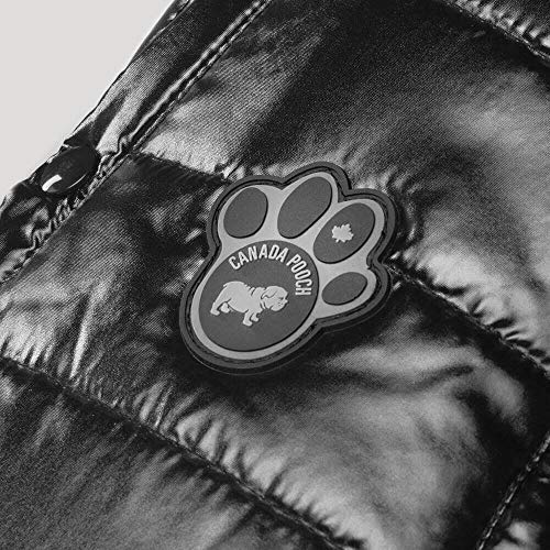 Canada Pooch Cp01751 Nordpol Parka Black Gloss Size 20 #TOP7
