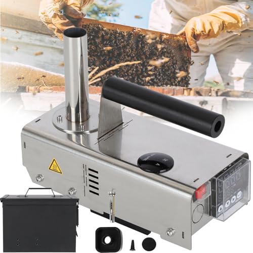 FBJAMZ Vaporizador de ácido oxálico para Abejas, Herramientas de Apicultura, Herramienta de Apicultura eficaz para el Tratamiento de ácaros Varroa