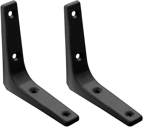 Soporte de estante de madera para horno de microondas para el hogar, soporte de estante de madera flotante de metal para decoración de esquina en