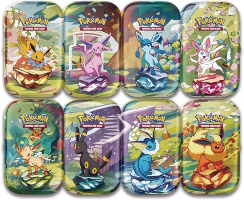 Pokémon-Sammelkartenspiel: Mini-Tin-Box Karmesin & Purpur – Prismatische Entwicklungen: Glaziola (2 Boosterpacks & 1 Münze) – Ansicht 8
