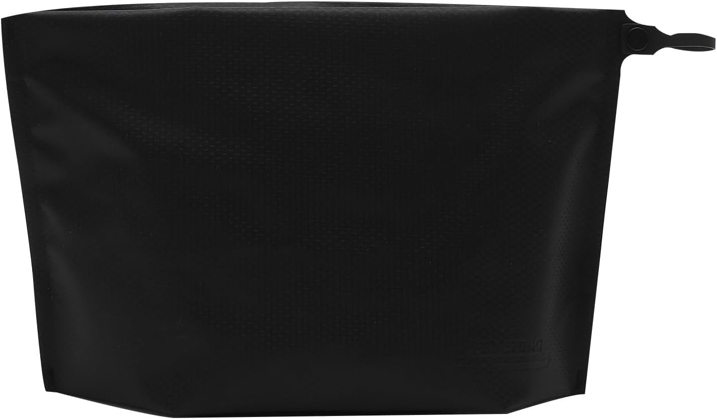 Bee Nesting Neceser impermeable, bolsa de maquillaje ligera, bolsa de viaje colgante, estuche de aseo de gran capacidad para viajes de negocios, viajes y aguas termales, Negro -, Colgar