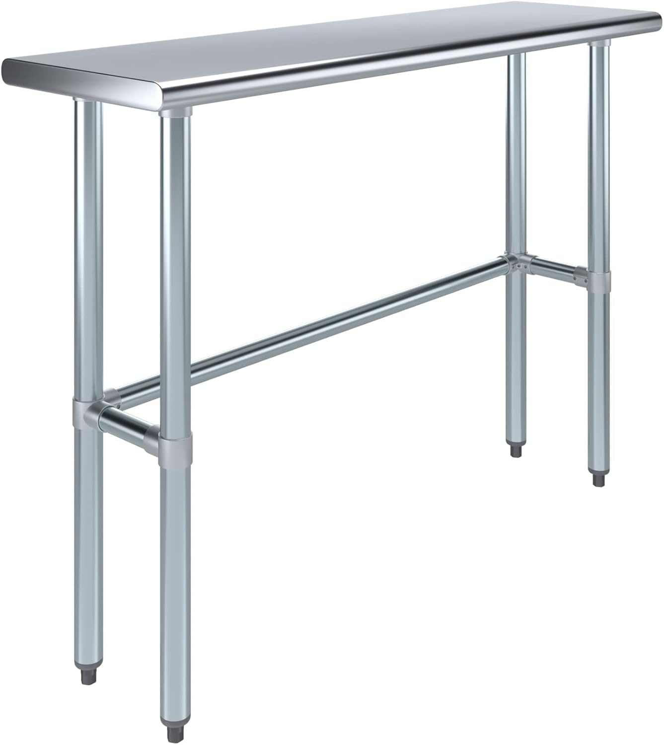 48" x 14" Open Base Work Table, 35" Tall, NSF