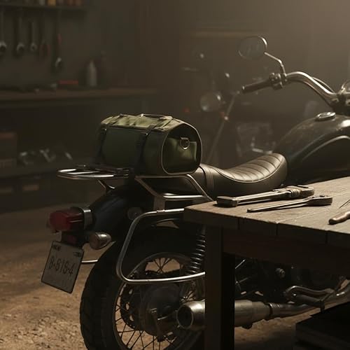 Miniatura 8 de Bolsa de herramientas enrollable de 23 bolsillos, organizador de herramientas para hombres, almacenamiento portátil de herramientas con bolsa con