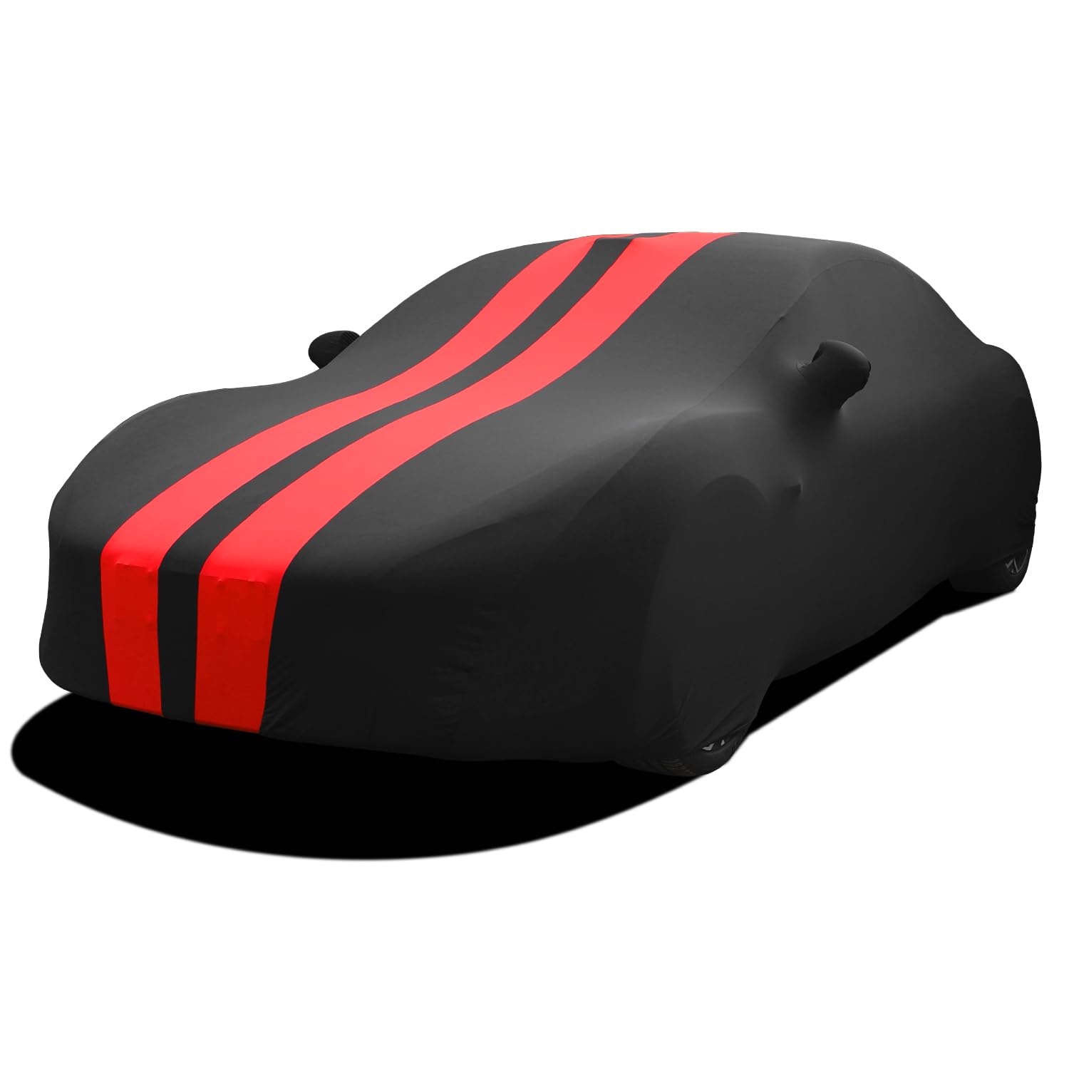 WinPower Indoor Sports Car Cover Stretch Dustproof Protection Fit 164-181 Inch Full Car Cover for Underground Garage Car — view 8