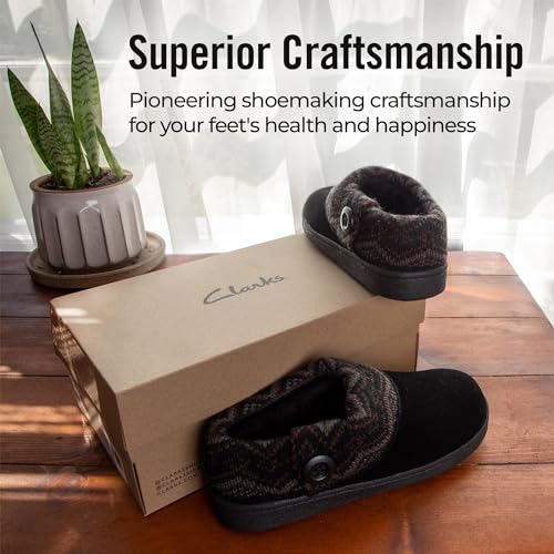 Image of Clarks Women's Knit Scuff Slipper