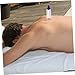 IWOWHERO 2pcs Plastic Moxibustion Cupping Device for Body Guasha Tool Vacuum Cupping Therapy