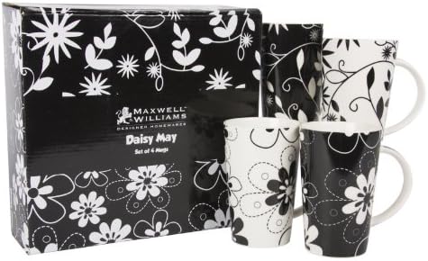 Maxwell & Williams Daisy May 13-oz. Mug - Set of 4 - Gift Boxed