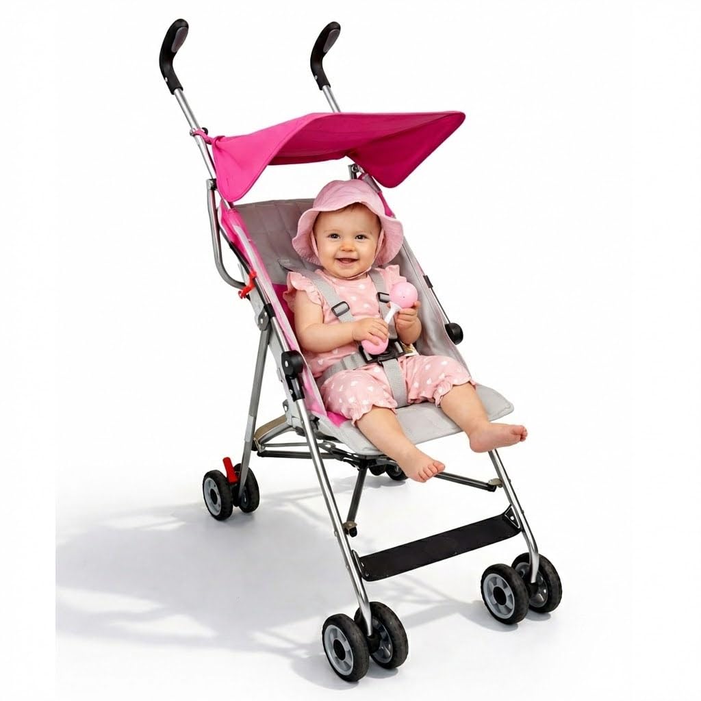Carrinho de Bebê Passeio Tipo Guarda Chuva Viagem Compacto Turim - Baby Style