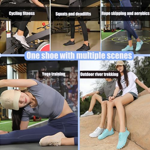 Grounding Shoes with Copper Hike Barefoot Shoes for Women Men Outdoor Soft Comfortable Wide Toe Box Minimalist Zero Drop Non-Slip Ultra-Light Trail Running Beach Water Shoe3