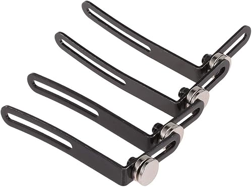 Miniatura 7 de Goolsky 4 unids RC Car Shell Cuerpo Montaje Metal L-Soporte con imán para Traxxas Redcat Axial SCX10 90046 D90 110 RC Crawler Car