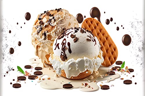 Eis Perfecto │ für besonders cremiges und leckeres Speiseeis │das im Gefrierschrank nicht Steinhart wird │Ohne künstliche Konservierungsstoffe keine Chemie│ Inhalt 750 g – Bild 6