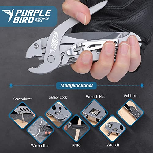 PURPLEBIRD Multitool Werkzeug , 28 in 1 Multifunktionale Zange Geschenke für Männer, Faltbares Multifunktionswerkzeug… - Image 6