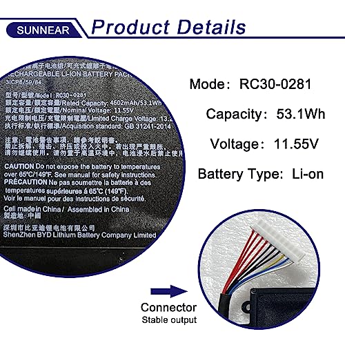 Image of RC30-0281 RZ09-0327 Laptop Battery for Razer Blade Stealth 13.3 2019(8565u) | RC30-0281 RZ09-0327 Laptop Battery for Razer Blade Stealth 13.3 2019(8565u)