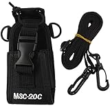 Tenq 3in1 Multi-Function Universal Pouch Bag Holster Case for GPS Pmr446 Motorola Kenwood Midland...