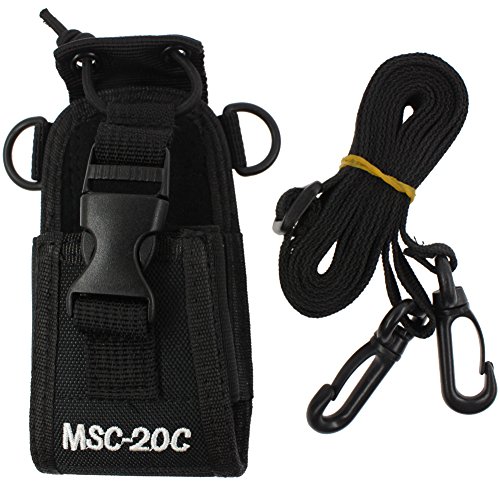 Tenq 3In1 Multi-Function Universal Pouch Bag Holster Case For Gps Pmr446 Motorola Kenwood Midland Icom Yaesu Two Way Radio Transceiver Walkie Talkie Ms-20C #TOP7