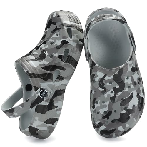 Image of Boy Girls Comfortable Garden Clogs | Slip-On Mules Slides Sandals Beach Slipper for Little /Big Kid