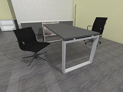 MESA DE OFICINA OFIPLUS 160X80CM. (GRIS) ENVIO GRATUITO A PENÍNSULA