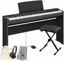 Amazon | YAMAHA P-225 【専用スタンド(L-200)、椅子
