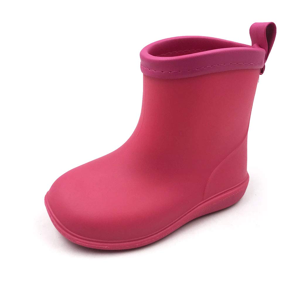 Kid Rain Boots Chelsea Rubber Waterproof Wellies YX18