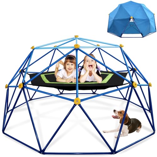Outdoor Climber Canopy Rain Cover - Waterproof Playground Shelter, Adjustable Fit for Kids Jungle Gym, Swing Sets, Backyard Playsets