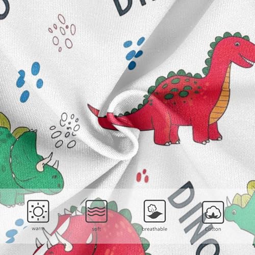 Fancy Toddlers Underwear Floral 2t Cotton Cute Panties Girl Colorful Cartoon Dinosaurs White Kids Undies Briefs3