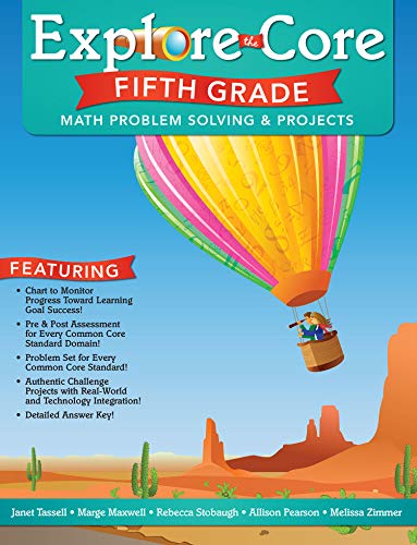 Explore the Core: Fifth Grade: Math Problem Solving  Projects (English Edition)