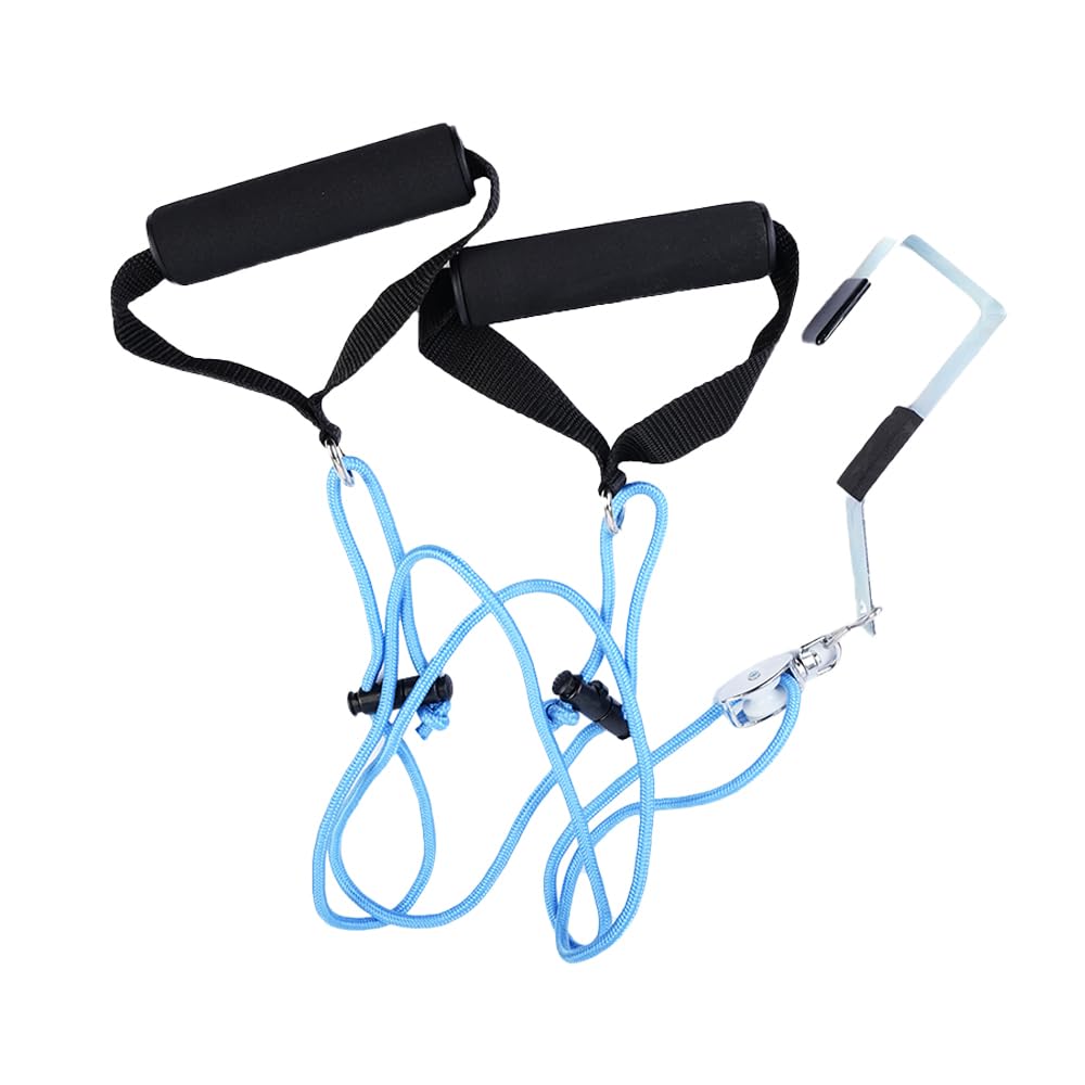 Muiltvoe Shoulder Pulley Over The Door Recovery Exercise System – Rehabilitation for Frozen Shoulder, Arm Therapy, Flexibility, and Strength Improvement, Range of Motion Enhancement