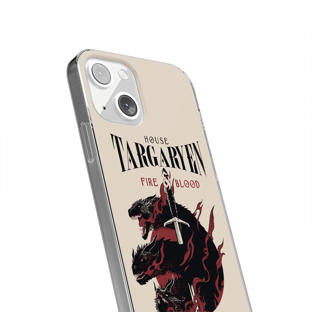 ERT GROUP Custodia Originale Game Of Thrones Per IPhone 13 Pro Max - Cover In TPU Con Licenza Ufficiale, Modello 021 - 5