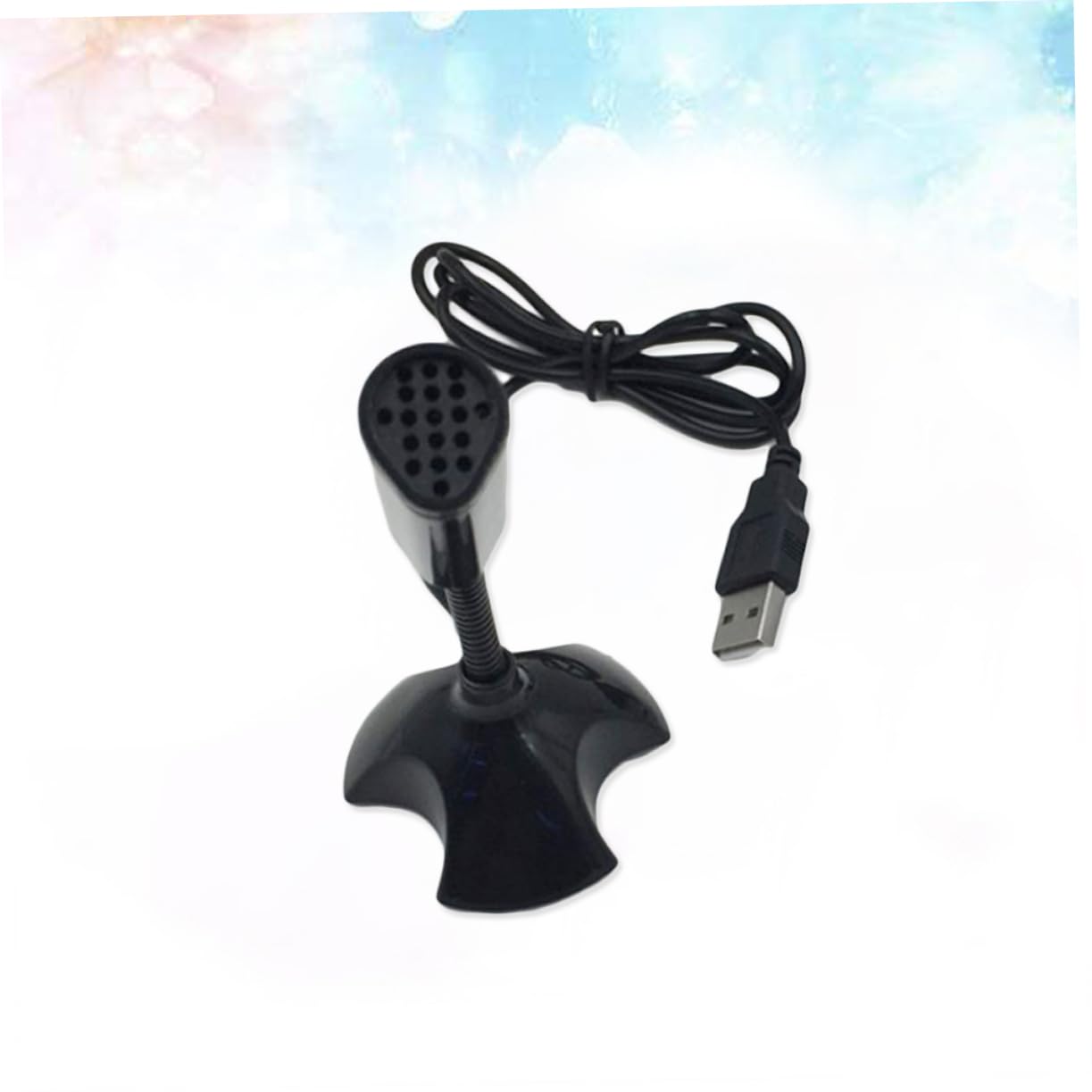 CIYODO Microphone for Computer Conference Ultra Microphone for Voice Chat Desktop Recording Mic for Streaming Podcasting and Online Meetings Black