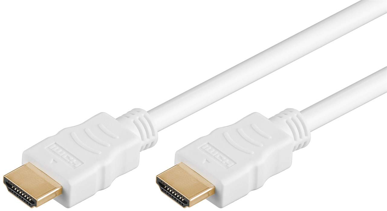 goobay 61025 - Cavo HDMI ad alta velocità con Ethernet, 4K Ultra HD e ARC/per monitor, PS5 e Xbox / 15M