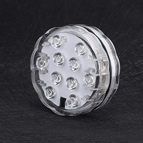 LED Swimming Pool Light, Waterproof 10LED RGB Underwater Submersible Light Swimming Pool Lighting with Remote Control - Image 4