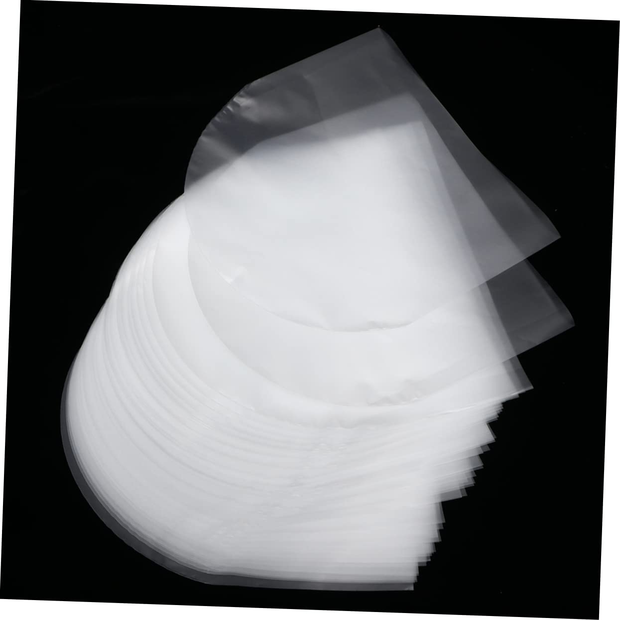 Happyyami 50pezzi Protezione per CD Buste di Trasparente Contenitore per CD da Resistente all Protezione da Graffi e Danni