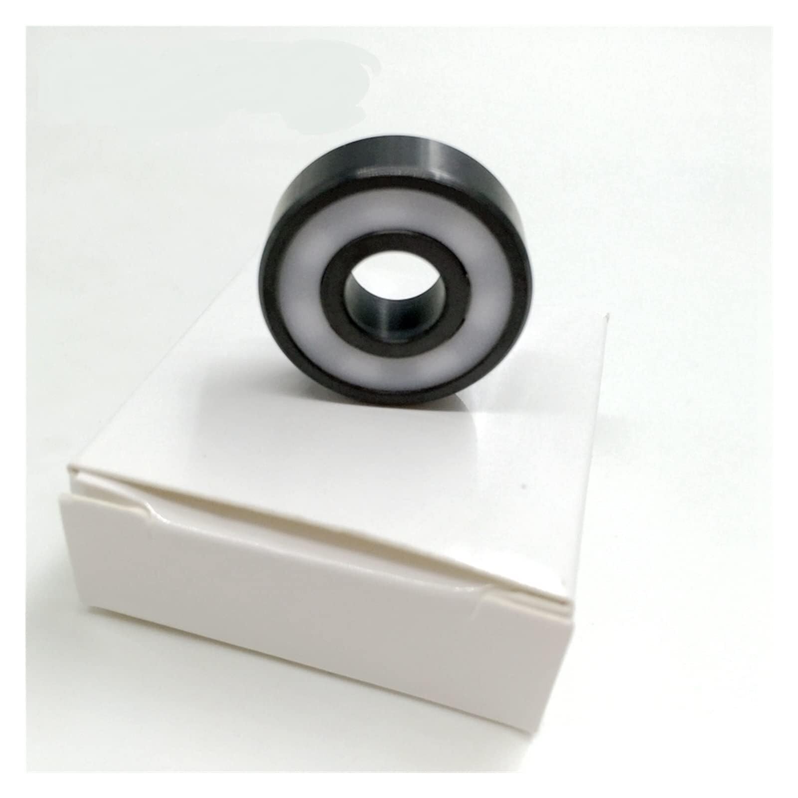 Industrial Shaft Bearings, 627 Full Ceramic Bearing Double Seal ZrO2 Si3n4 Quad Skate Abec-11 for Derby Roller Artistic Skating Bearings(1pc si3n4 627)