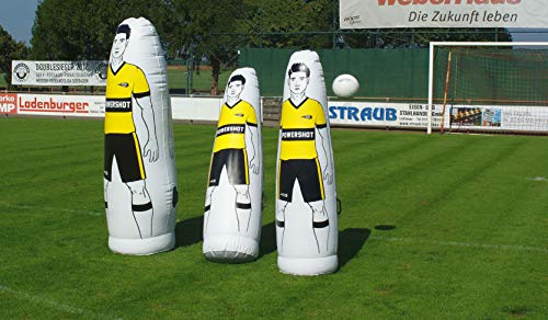 POWERSHOT Trainingsdummy aus Weich-PVC für Fußball, Handball, Basketball - aufblasbar - 3 Größen - AIR Dummy (205cm)