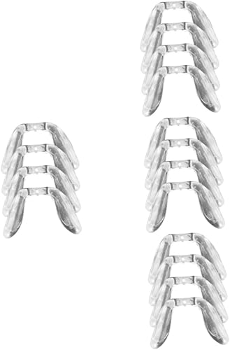 16 piezas de suministros de gafas gafas gafas en forma de U almohadillas adhesivas antideslizantes almohadillas puente protector de gafas de sol